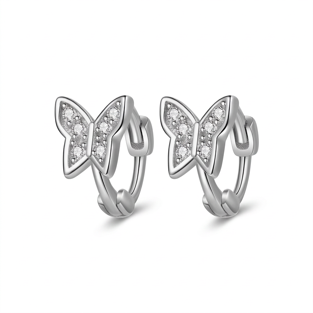 Ear Cuff Mariposa Brillante