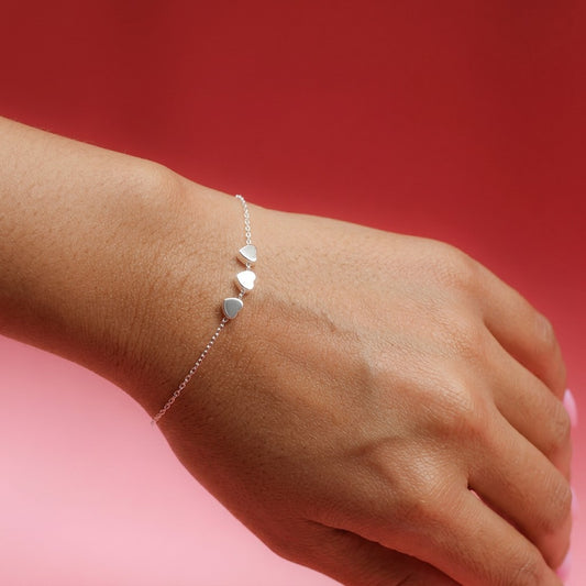 Pulsera Corazones