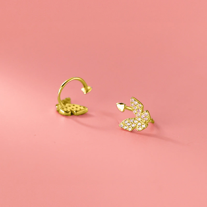 Juego Mariposa con Zirconias