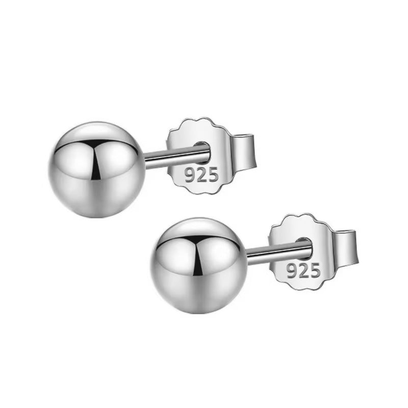 Aretes Bolita Sólida