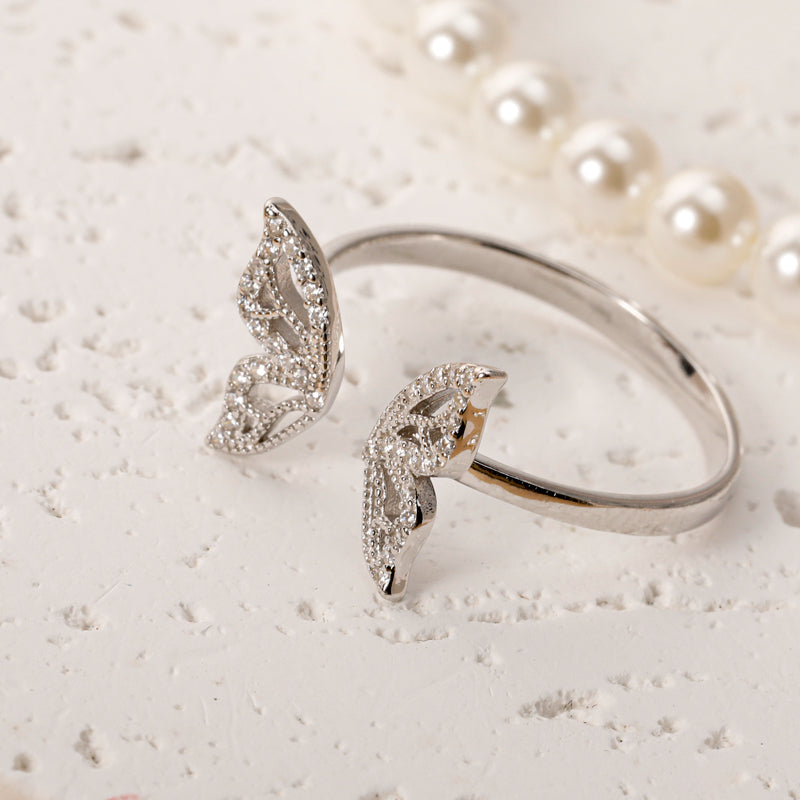 Anillo Mariposa Abierto