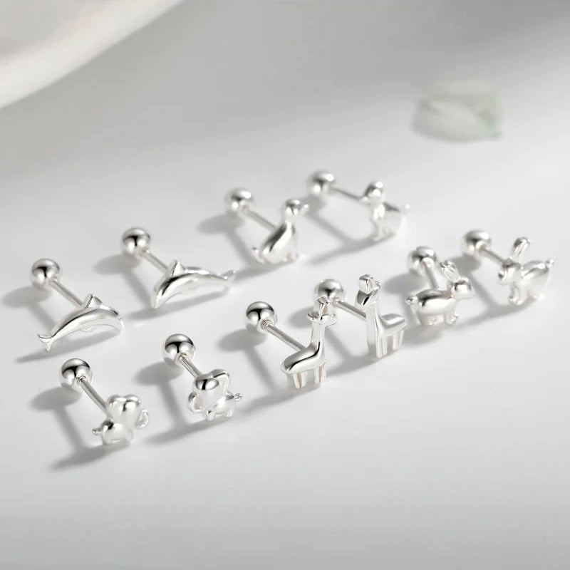 Aretes Conejito y Elefante