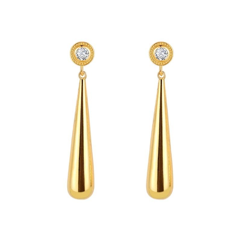 Aretes Largos de Gota