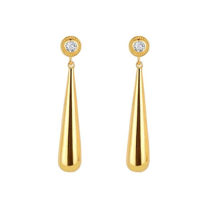 Aretes Largos de Gota