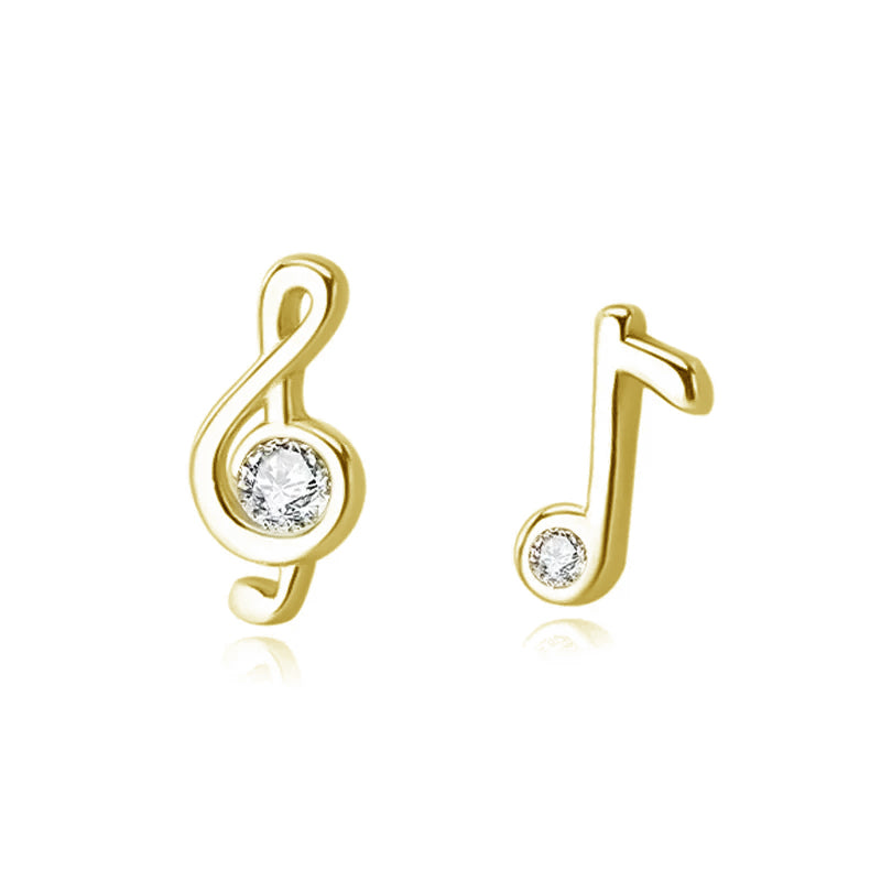 Aretes Nota Musical