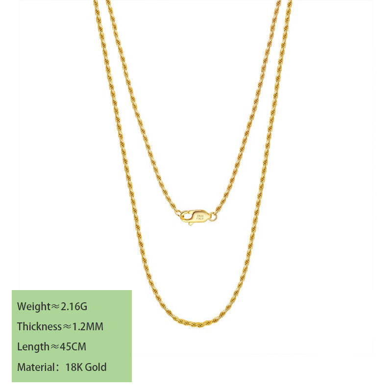 Collar Cadena Torcida