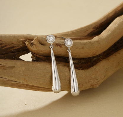 Aretes Largos de Gota