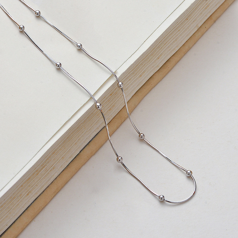 Collar de Perlas con Cadena