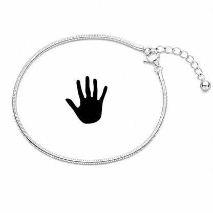 Tobillera o Pulsera Cadena Serpiente