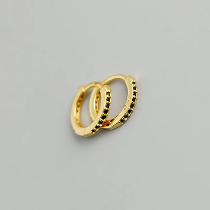 Arracadas con Dije de Zirconia