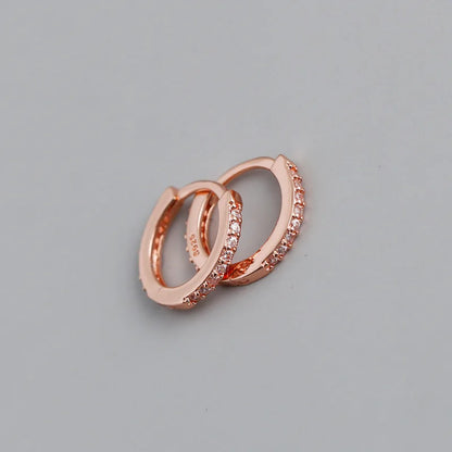 Arracadas con Dije de Zirconia