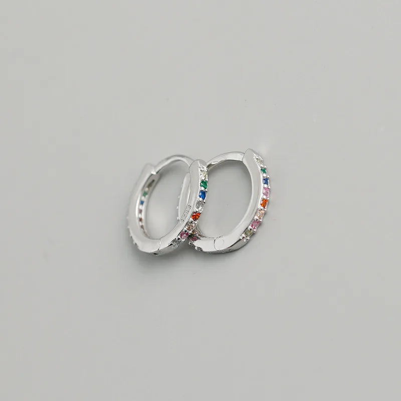 Arracadas con Dije de Zirconia
