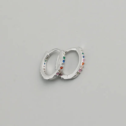 Arracadas con Dije de Zirconia