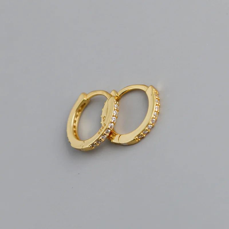 Arracadas con Dije de Zirconia