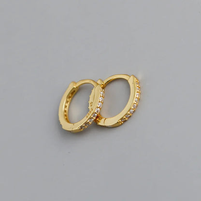 Arracadas con Dije de Zirconia