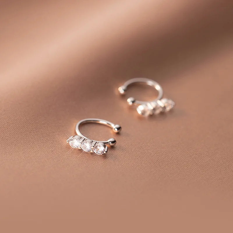 Ear cuff con Zirconias