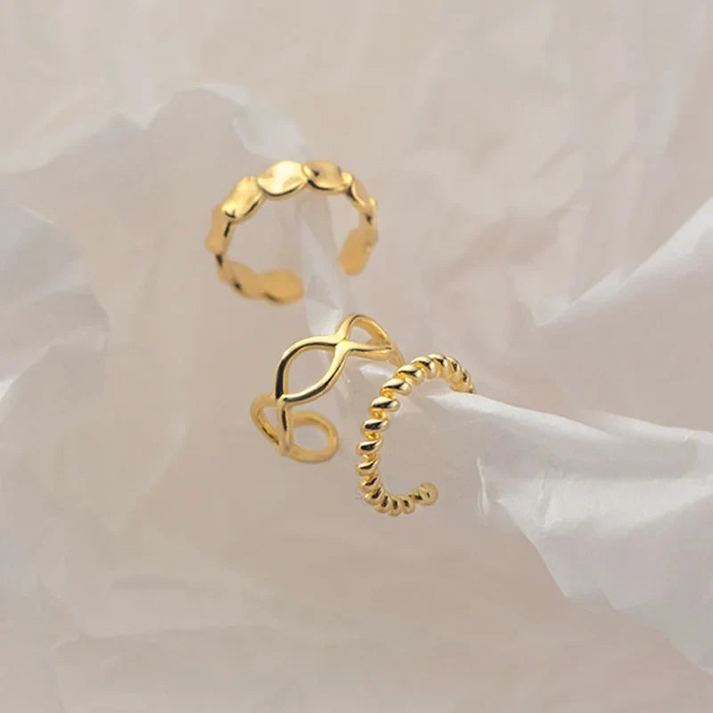 Ear cuff Trenzado Cruzado
