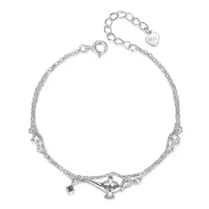 Pulsera Luna, Estrella, Círculo o Moño
