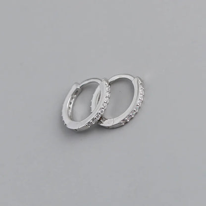 Arracadas con Dije de Zirconia