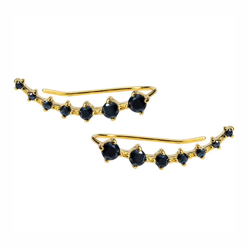 Aretes Arco Geométrico Brillante