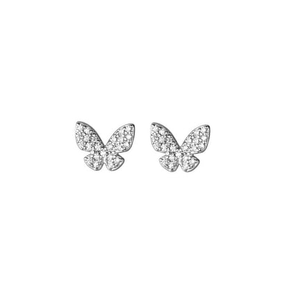 Juego Mariposa con Zirconias