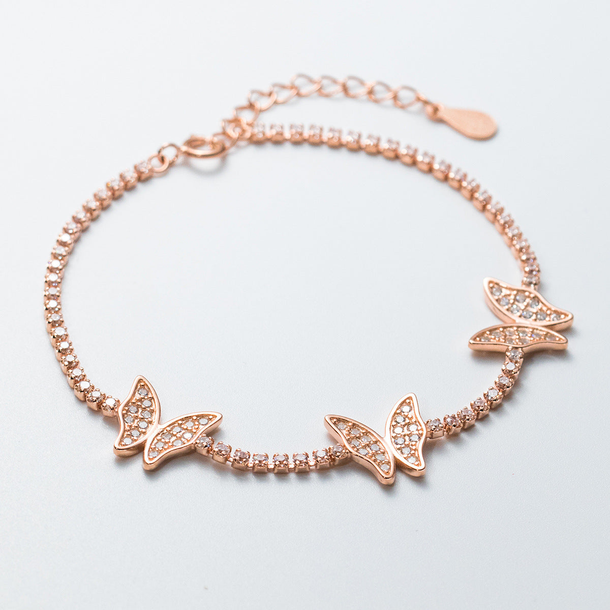 Juego Mariposa con Zirconias