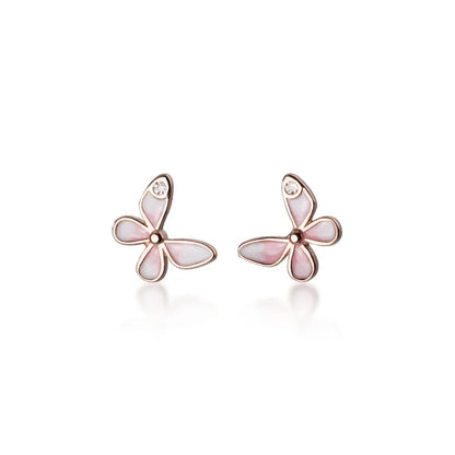 Aretes Mariposa Esmaltada