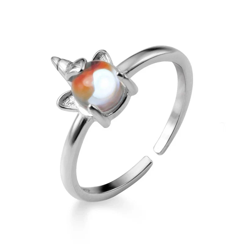 Pulsera Unicornio con Piedra Luna