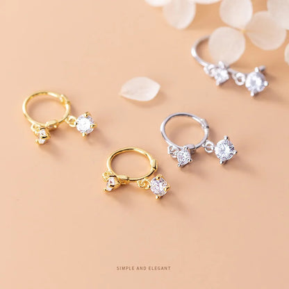 Aretes Góticos con Zirconias