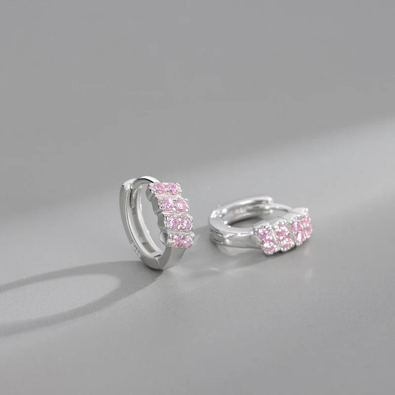 Arracadas con Zirconias de Colores