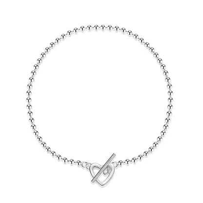 Pulsera de Bolitas con Corazón o Estrella