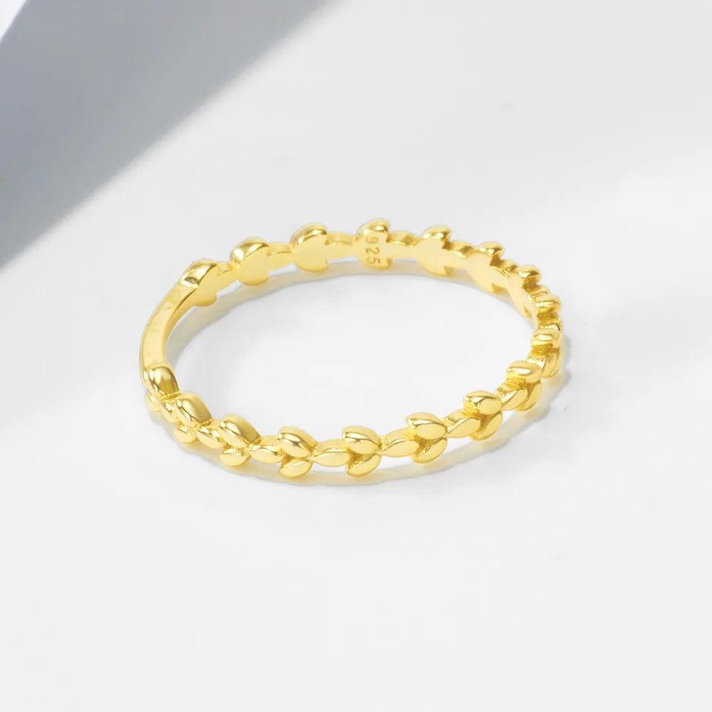 Anillo Hoja