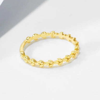 Anillo Hoja