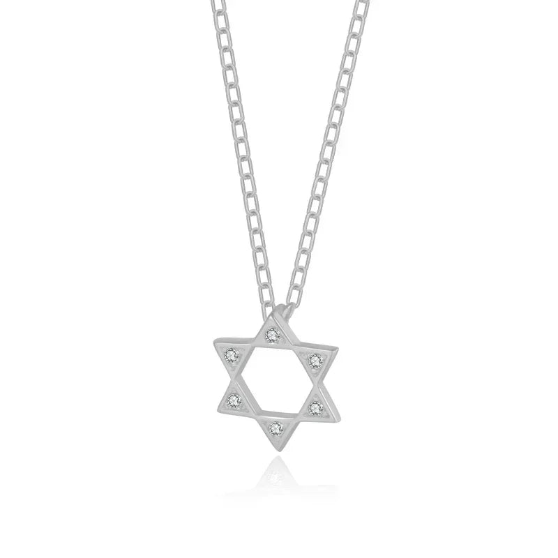 Collar Hexágono con Zirconia