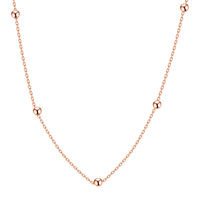 Collar con Dije de Esferas