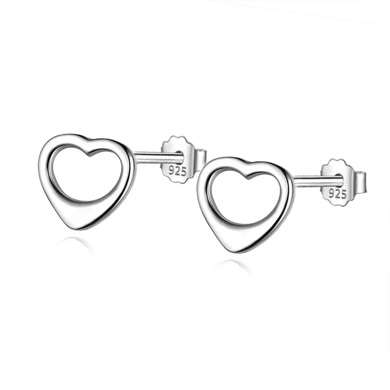 Aretes Corazón Calado