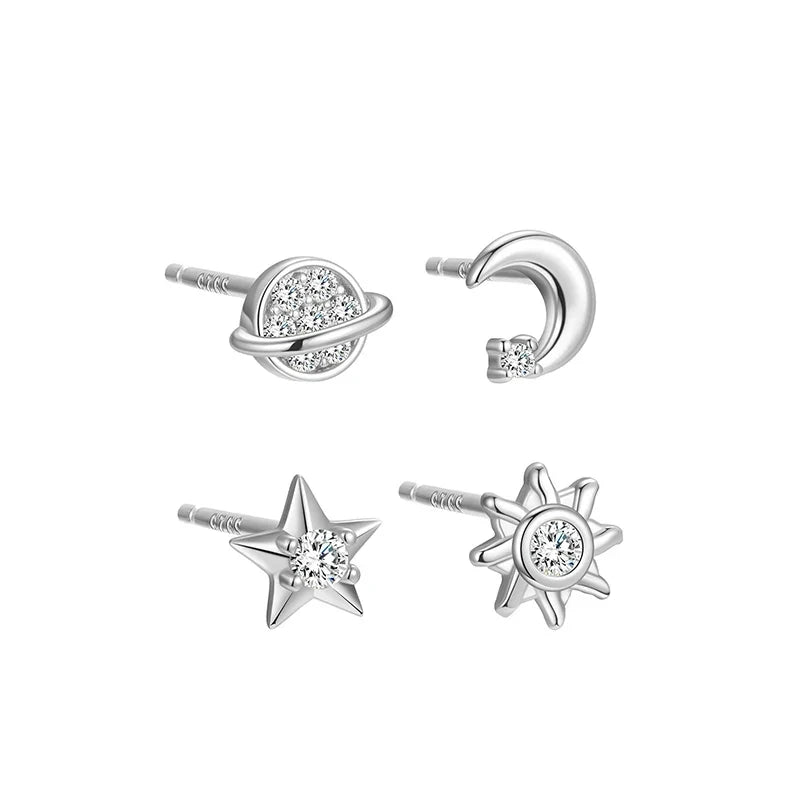Juego de Aretes Cielo Estrellado