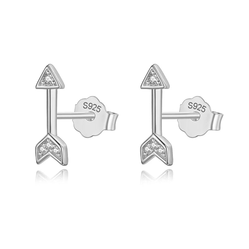 Aretes Flecha Brillante