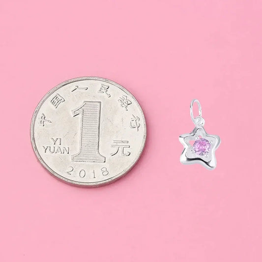 Dije Corazón Blanco, Verde o Rosa