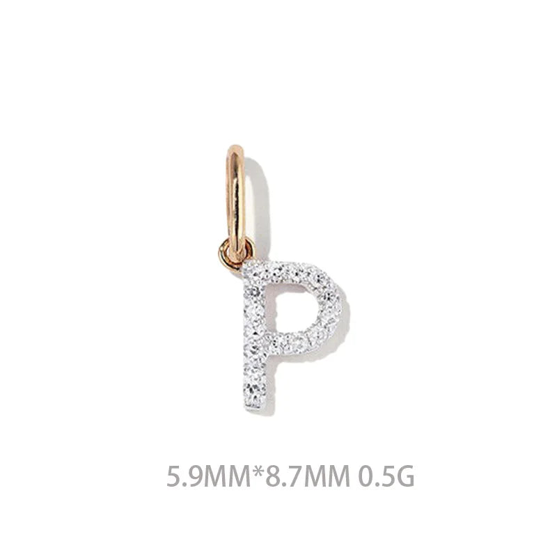 Dije Inicial con Zirconias