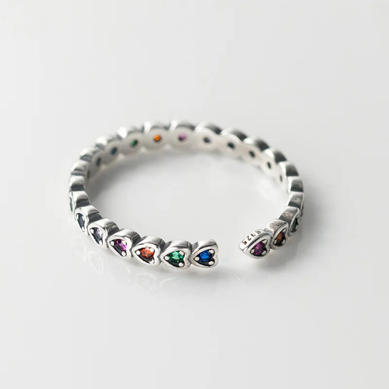 Anillo Corazón Ajustable