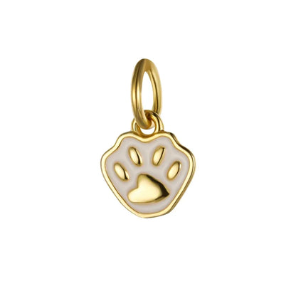Dije Huellitas de Perrito Esmaltadas