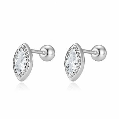 Aretes Zirconia Corte Marquesa