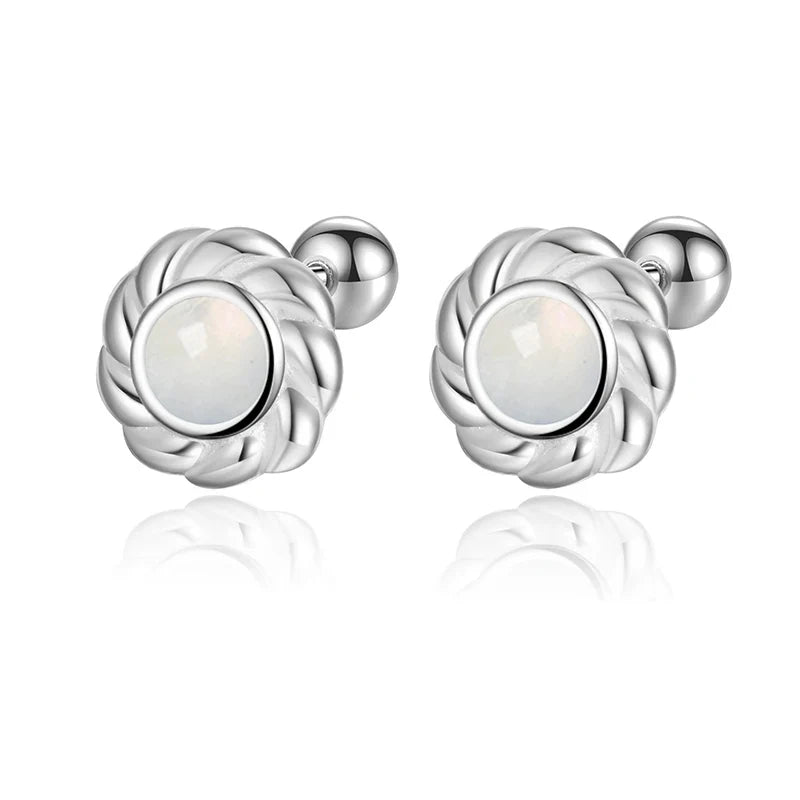 Aretes de Ópalo