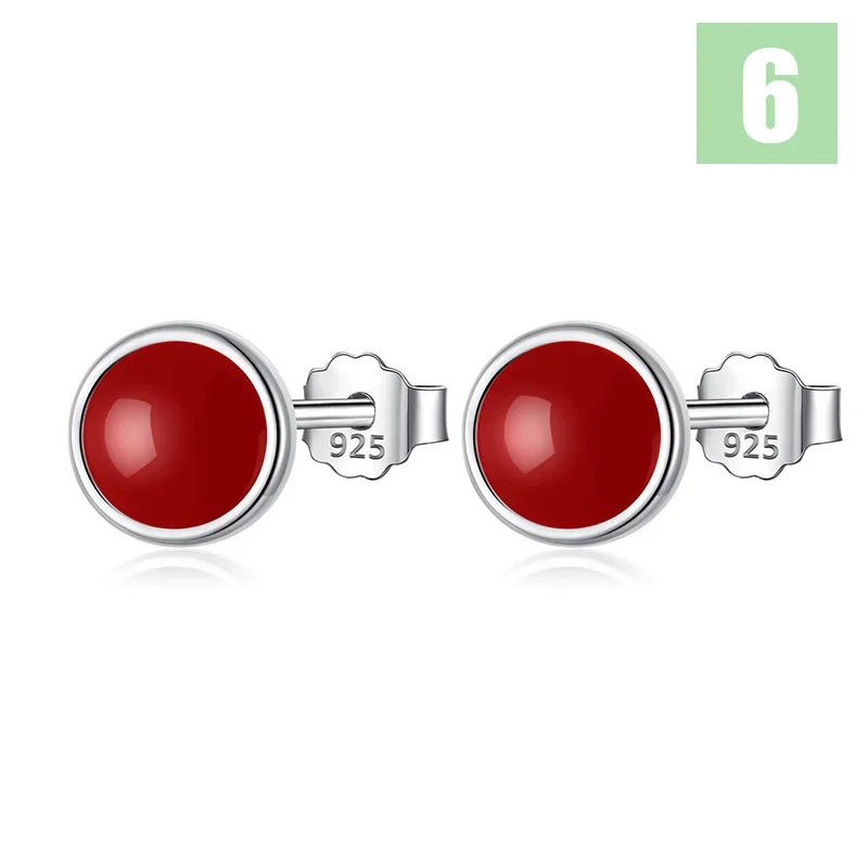 Aretes Figuras en Negro o Rojo