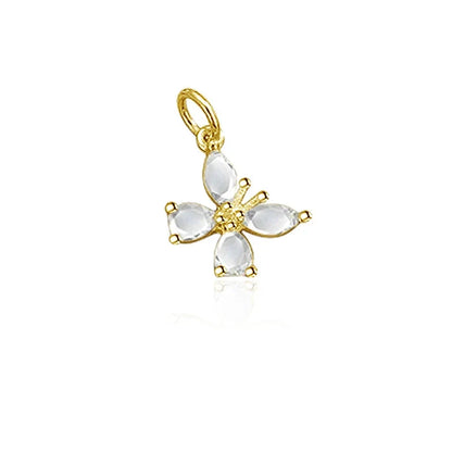 Dije Mariposa con Zirconias