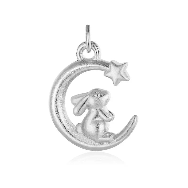 Dije Conejo con Luna