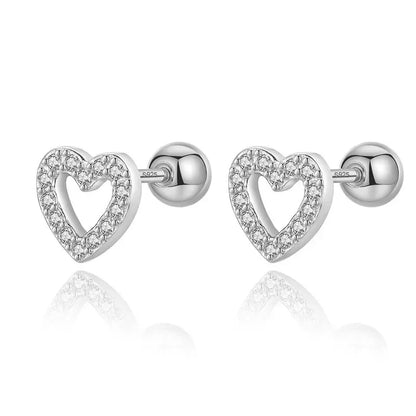 Aretes Corazón en Varios Modelos