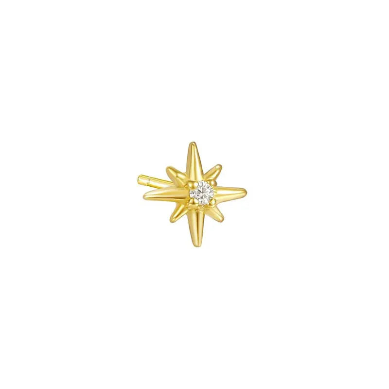 Aretes Estrella de Ocho Puntas