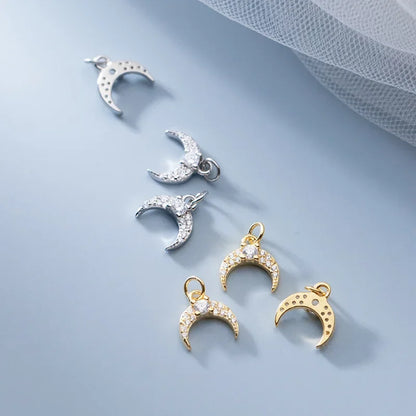 Dije Luna Tierna con Zirconia